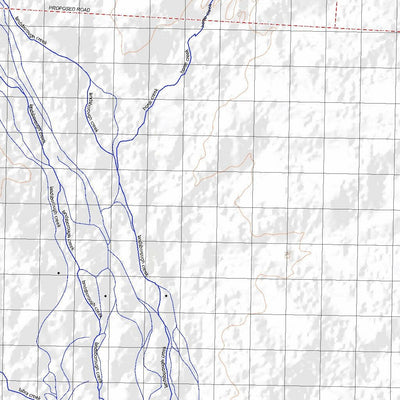 Getlost Map 7754 TANGORIN Topographic Map V14d 1:75,000 QLD Preview 2