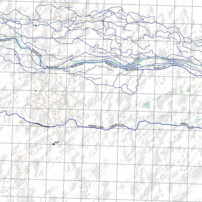 Getlost Map 7356 NELIA Topographic Map V14d 1:75,000 QLD Preview 3