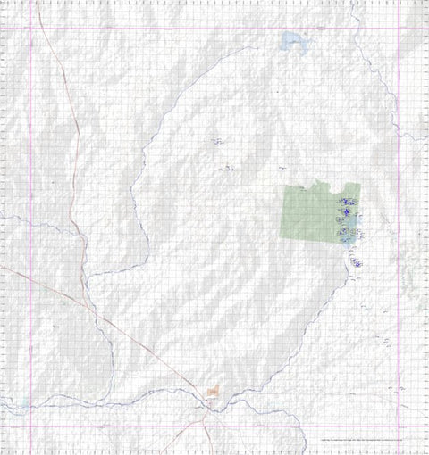 Getlost Map 7952 ARAMAC Topographic Map V14d 1:75,000 QLD Preview 1