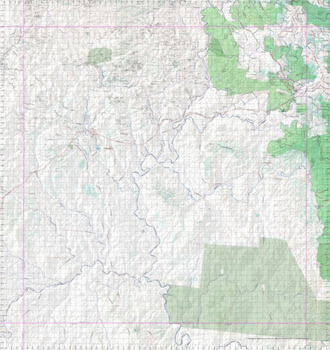 Getlost Map 7962 RAVENSHOE Topographic Map V14d 1:75,000 QLD Preview 1