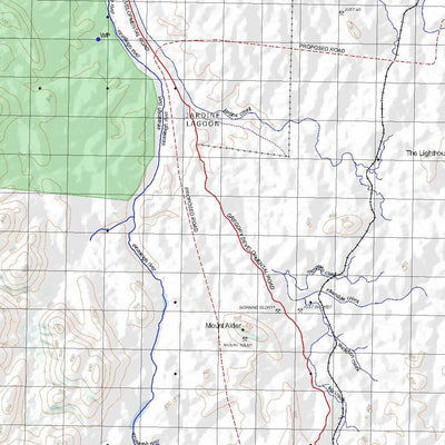Getlost Map 7761 MOUNT SURPRISE Topographic Map V14d 1:75,000 QLD Preview 3
