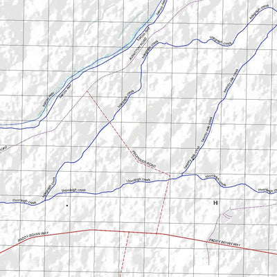 Getlost Map 7849 PORTLAND DOWNS Topographic Map V14d 1:75,000 QLD Preview 3
