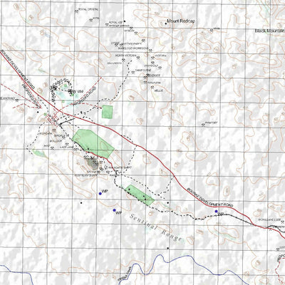 Getlost Map 7763 MUNGANA Topographic Map V14d 1:75,000 QLD Preview 3