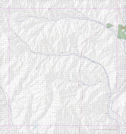 Getlost Map 7752 BRADLEY CREEK Topographic Map V14d 1:75,000 QLD Preview 1