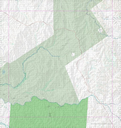 Getlost Map 7471 WENLOCK Topographic Map V14d 1:75,000 QLD Preview 1
