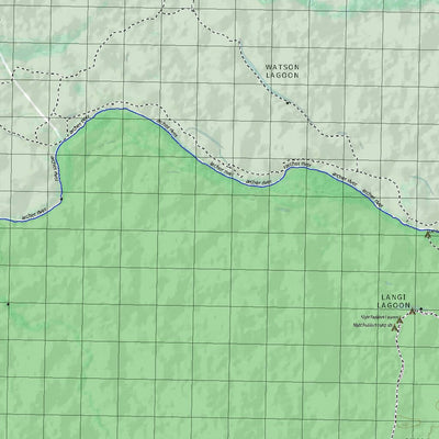 Getlost Map 7471 WENLOCK Topographic Map V14d 1:75,000 QLD Preview 3