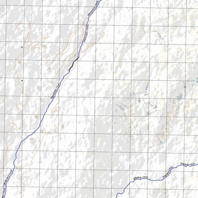 Getlost Map 7846 ADAVALE Topographic Map V14d 1:75,000 QLD Preview 2