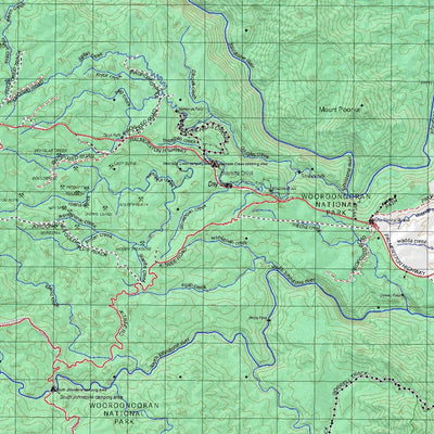 Getlost Map 8062 TULLY Topographic Map V14d 1:75,000 QLD Preview 3