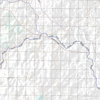 Getlost Map 7860 CONJUBOY Topographic Map V14d 1:75,000 QLD Preview 2