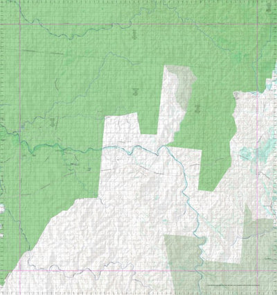 Getlost Map 7867 BATTLE CAMP Topographic Map V14d 1:75,000 QLD Preview 1