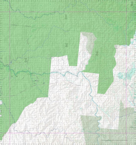 Getlost Map 7867 BATTLE CAMP Topographic Map V14d 1:75,000 QLD Preview 1