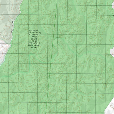 Getlost Map 7867 BATTLE CAMP Topographic Map V14d 1:75,000 QLD Preview 3