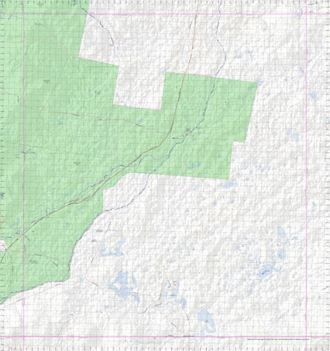 Getlost Map 7840 CAIWARRO Topographic Map V14d 1:75,000 QLD Preview 1