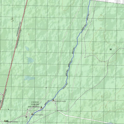 Getlost Map 7840 CAIWARRO Topographic Map V14d 1:75,000 QLD Preview 3