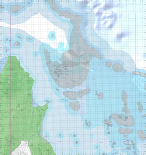 Getlost Map 7869 CAPE MELVILLE Topographic Map V14d 1:75,000 QLD Preview 1