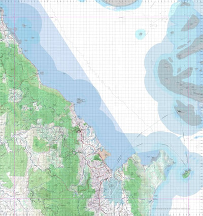 Getlost Map 8064 CAIRNS Topographic Map V14d 1:75,000 QLD Preview 1