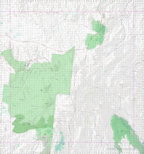 Getlost Map 7861 ST RONANS Topographic Map V14d 1:75,000 QLD Preview 1