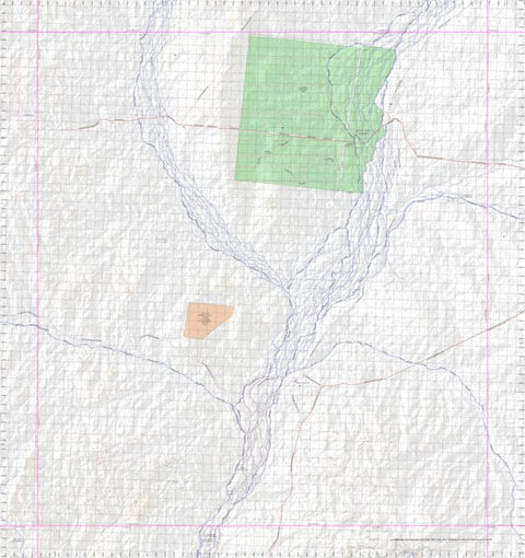 Getlost Map 7549 STONEHENGE Topographic Map V14d 1:75,000 QLD Preview 1