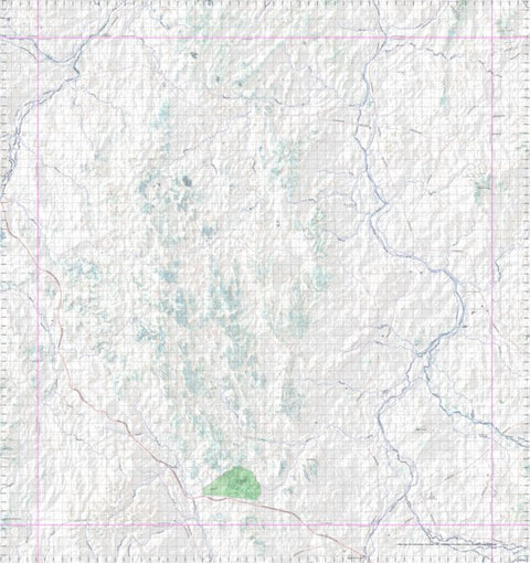Getlost Map 8255 SCARTWATER Topographic Map V14d 1:75,000 QLD Preview 1