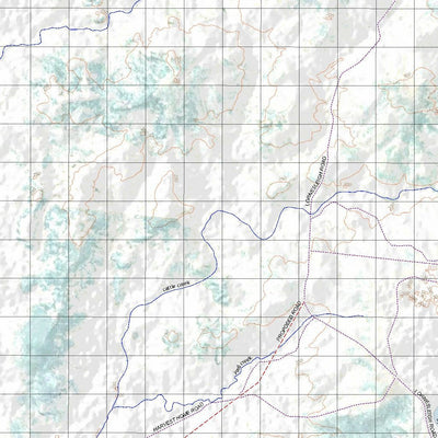 Getlost Map 8256 HARVEST HOME Topographic Map V14d 1:75,000 QLD Preview 3