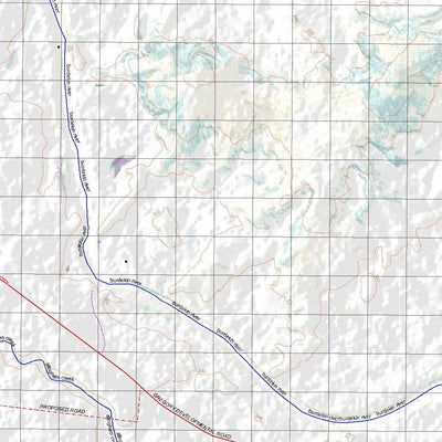 Getlost Map 8058 HILLGROVE Topographic Map V14d 1:75,000 QLD Preview 3