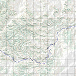 Getlost Map 8349 MANTUAN DOWNS Topographic Map V14d 1:75,000 QLD Preview 3