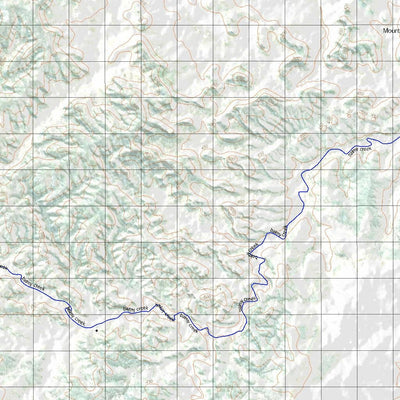 Getlost Map 8349 MANTUAN DOWNS Topographic Map V14d 1:75,000 QLD Preview 3