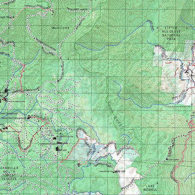 Getlost Map 8063 BARTLE FRERE Topographic Map V14d 1:75,000 QLD Preview 3