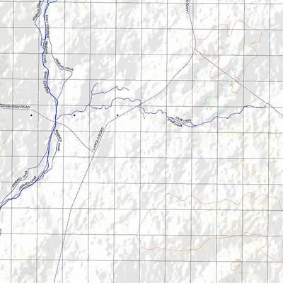 Getlost Map 8047 GLANWORTH Topographic Map V14d 1:75,000 QLD Preview 2