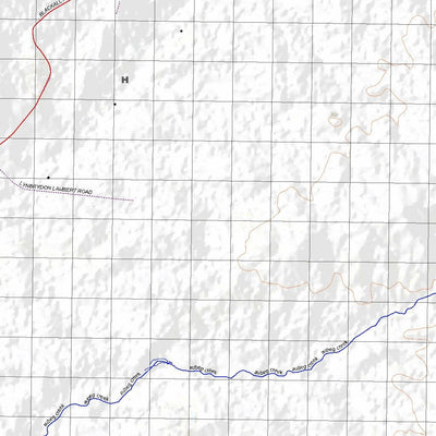 Getlost Map 7947 LISTOWEL DOWNS Topographic Map V14d 1:75,000 QLD Preview 2