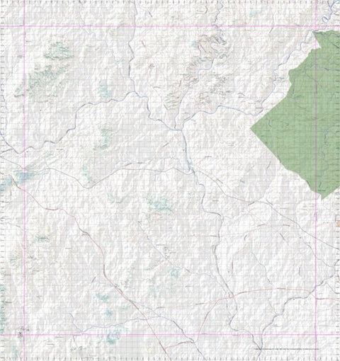 Getlost Map 8059 EWAN Topographic Map V14d 1:75,000 QLD Preview 1
