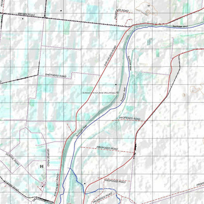 Getlost Map 8358 AYR Topographic Map V14d 1:75,000 QLD Preview 2