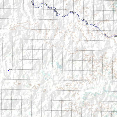 Getlost Map 7563 RED RIVER Topographic Map V14d 1:75,000 QLD Preview 3