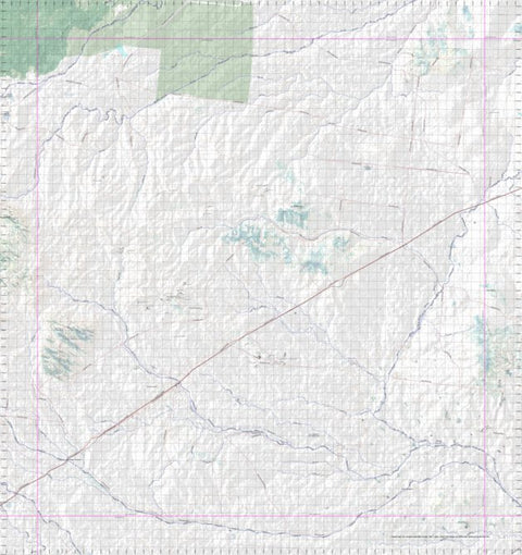 Getlost Map 8057 HOMESTEAD Topographic Map V14d 1:75,000 QLD Preview 1