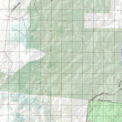 Getlost Map 7961 CASHMERE Topographic Map V14d 1:75,000 QLD Preview 2