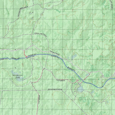 Getlost Map 7961 CASHMERE Topographic Map V14d 1:75,000 QLD Preview 3