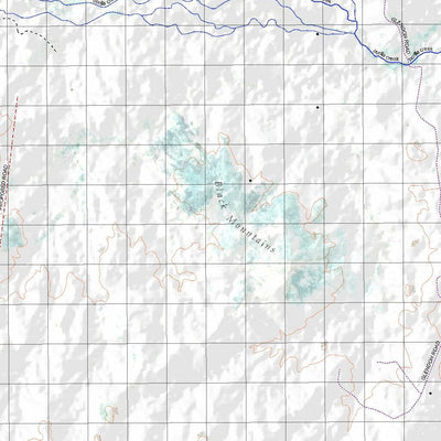 Getlost Map 8450 ANAKIE Topographic Map V14d 1:75,000 QLD Preview 2