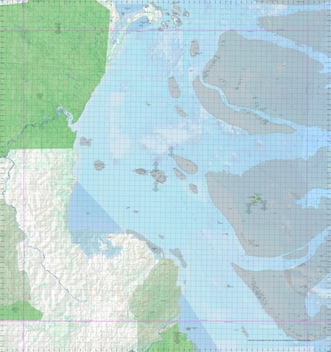 Getlost Map 7573 TEMPLE BAY Topographic Map V14d 1:75,000 QLD Preview 1