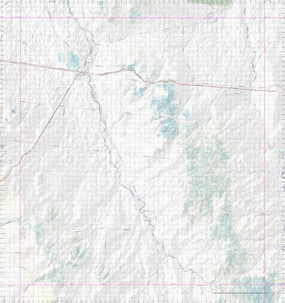 Getlost Map 8150 JERICHO Topographic Map V14d 1:75,000 QLD Preview 1