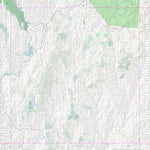 Getlost Map 7960 VALLEY OF LAGOONS Topographic Map V14d 1:75,000 QLD Preview 1
