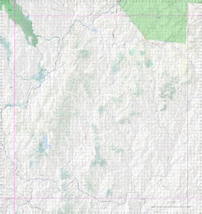 Getlost Map 7960 VALLEY OF LAGOONS Topographic Map V14d 1:75,000 QLD Preview 1