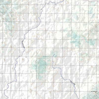 Getlost Map 7960 VALLEY OF LAGOONS Topographic Map V14d 1:75,000 QLD Preview 2