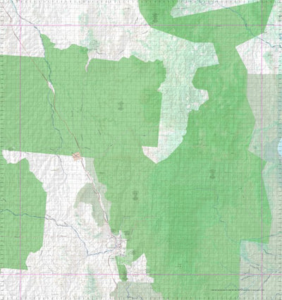 Getlost Map 7570 COEN Topographic Map V14d 1:75,000 QLD Preview 1