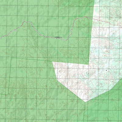 Getlost Map 7570 COEN Topographic Map V14d 1:75,000 QLD Preview 2