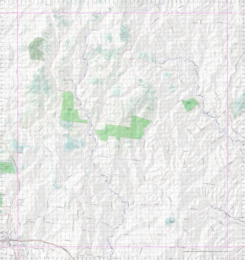 Getlost Map 8545 WAROONGA Topographic Map V14d 1:75,000 QLD Preview 1