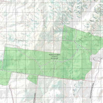 Getlost Map 8545 WAROONGA Topographic Map V14d 1:75,000 QLD Preview 2