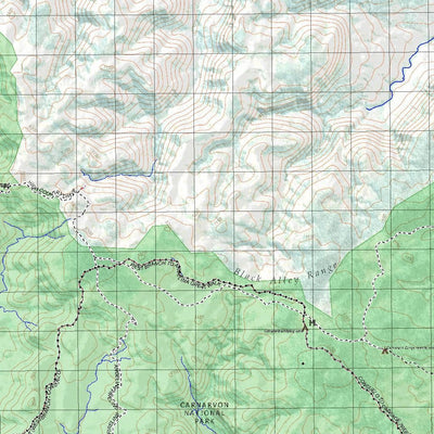 Getlost Map 8548 CONSUELO Topographic Map V14d 1:75,000 QLD Preview 3