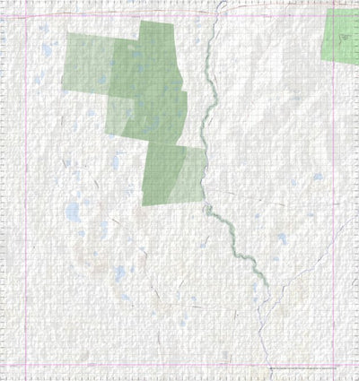 Getlost Map 8241 BONNA VONNA Topographic Map V14d 1:75,000 QLD Preview 1