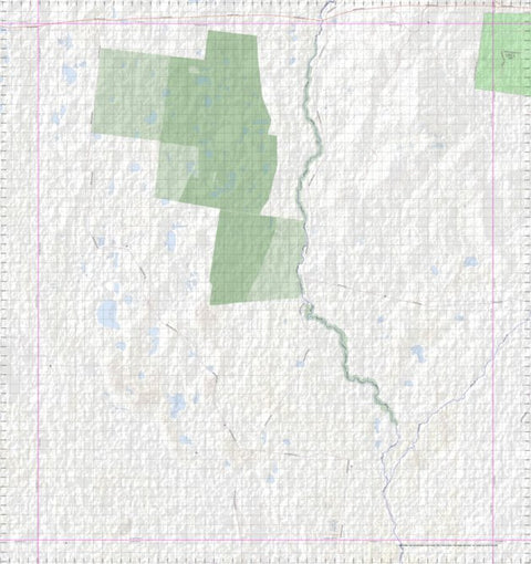 Getlost Map 8241 BONNA VONNA Topographic Map V14d 1:75,000 QLD Preview 1