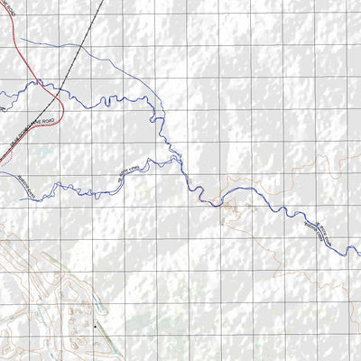 Getlost Map 8553 GROSVENOR DOWNS Topographic Map V14d 1:75,000 QLD Preview 2